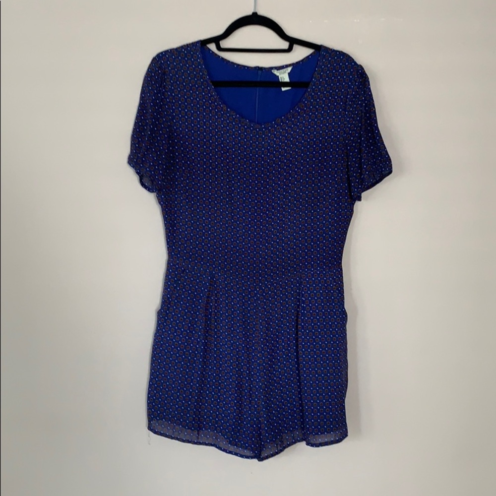 Shorts Romper with Pockets